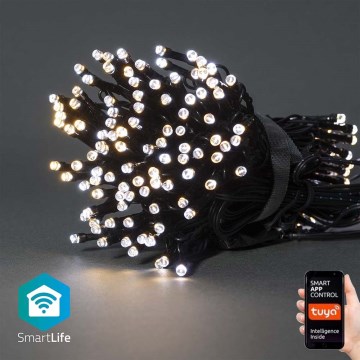 LED Julslinga 200xLED/8 funktioner 25m IP65 Wi-Fi Tuya