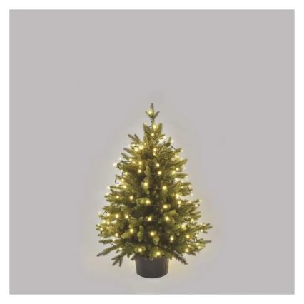 LED julslinga 80xLED/230V/8 funktioner 13m IP44 varmvit