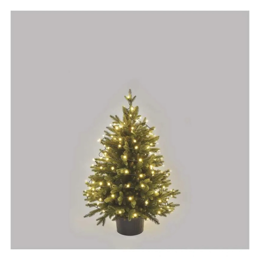LED julslinga 80xLED/230V/8 funktioner 13m IP44 varmvit