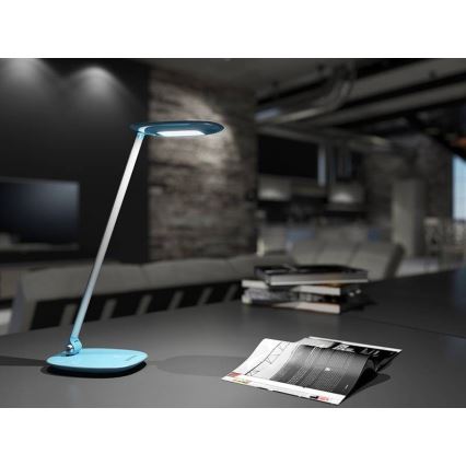 LED ljusreglerad bordslampa s USB MOANA LED/6W/230V rosa