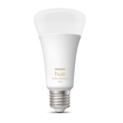 LED ljusreglerad glödlampa  Philips Hue WHITE AMBIANCE E27/13W/230V 2200-6500K