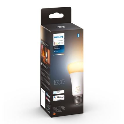 LED ljusreglerad glödlampa  Philips Hue WHITE AMBIANCE E27/13W/230V 2200-6500K