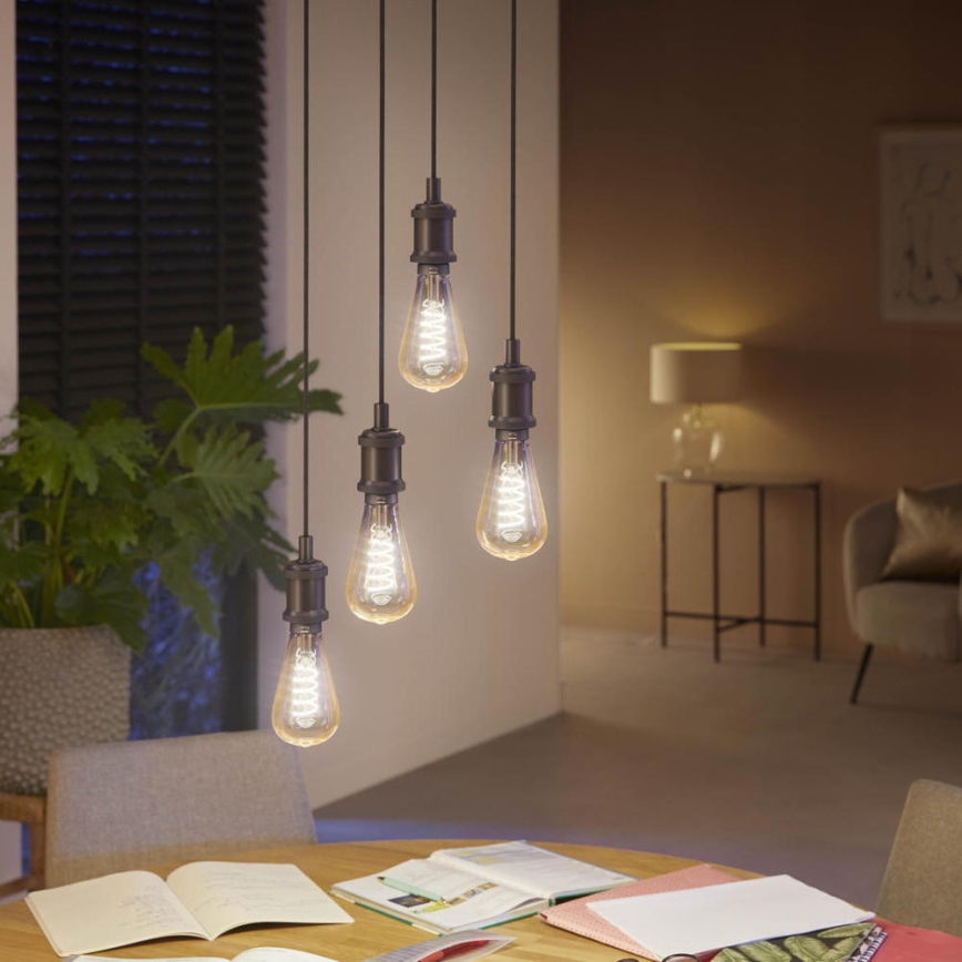 LED ljusreglerad glödlampa  Philips Hue WHITE AMBIANCE ST72 E27/7W/230V 2200-4500K