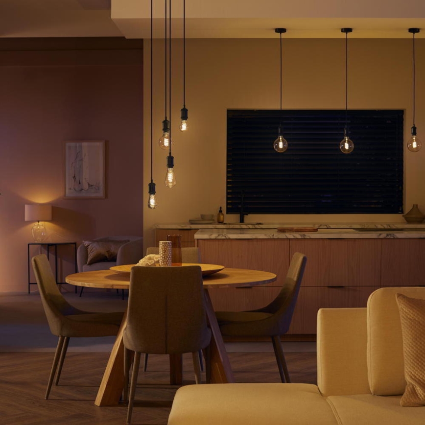 LED ljusreglerad glödlampa  Philips Hue WHITE AMBIANCE ST72 E27/7W/230V 2200-4500K