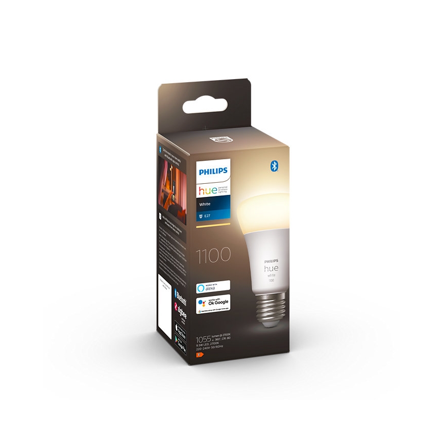 LED ljusreglerad glödlampa  Philips Hue WHITE E27/9,5W/230V 2700K