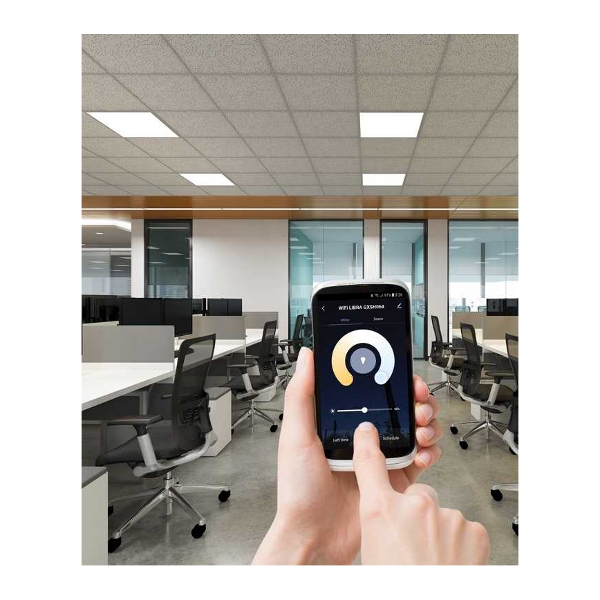 LED ljusreglerad  infälld  panel LIBRA LED/40W/230V 2900-6000K Wi-Fi Tuya