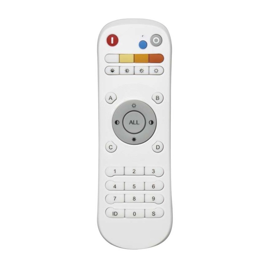 LED ljusreglerad taklampa  LED/20W/230V + fjärrkontroll  fyrkant  2700K-6000K