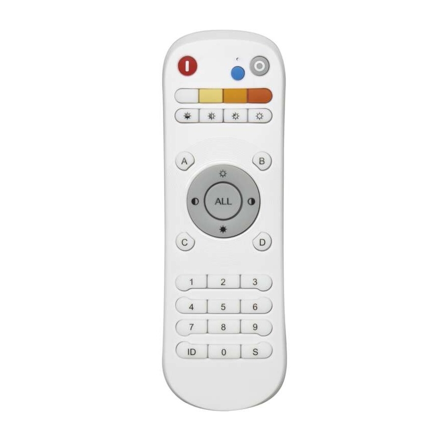 LED ljusreglerad taklampa  LED/25W/230V + fjärrkontroll  rektangel 2700K-6000K