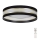 LED Justerbar ljusstyrka taklampa  SMART CORAL GOLD LED/24W/230V svart /gyllene  + Fjärrkontroll
