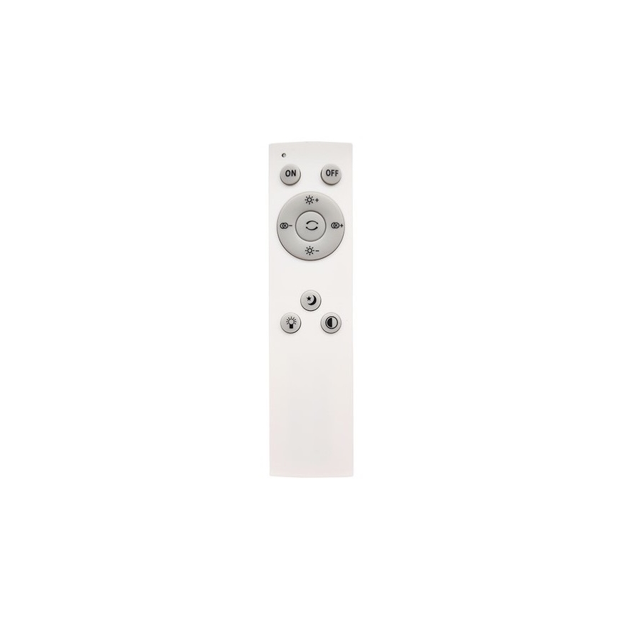 LED Justerbar ljusstyrka taklampa  SMART CORAL LED/24W/230V svart /grå + Fjärrkontroll