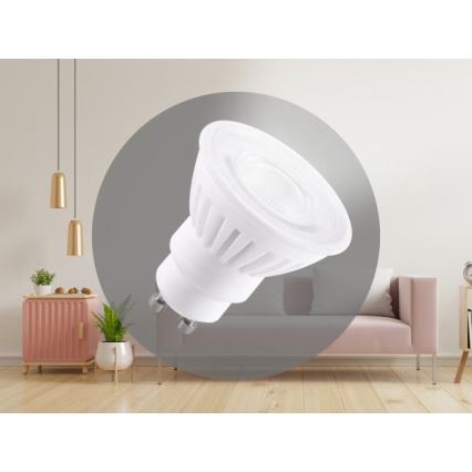 LED Keramik glödlampa GU10/9,5W/230V 4000K