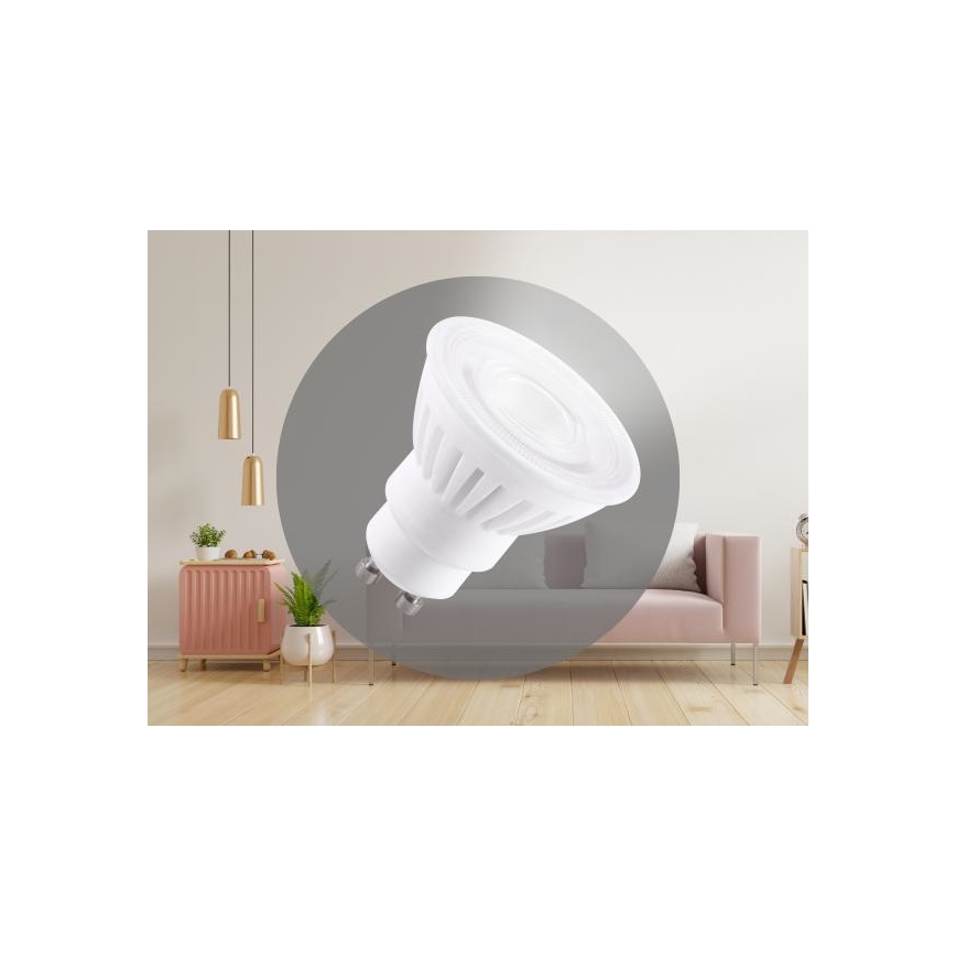 LED Keramik glödlampa GU10/9,5W/230V 4000K