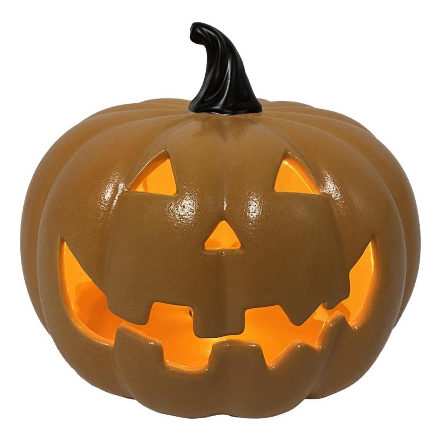 LED Keramikpumpa HALLOWEEN LED/3xLR44/varm vit