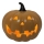 LED Keramikpumpa HALLOWEEN LED/3xLR44/varm vit