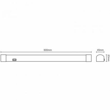LED köksbelysning bänk LED/15W/230V 4000K