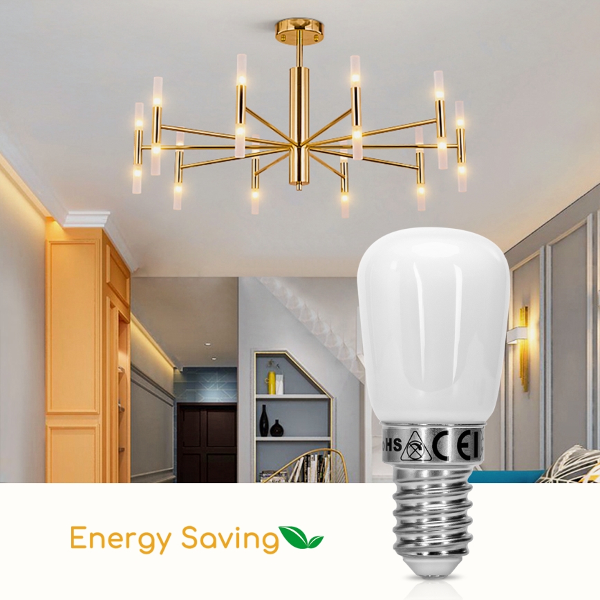 LED kylskåpsglödlampa T26 E14/3,5W/230V 3000K - Aigostar
