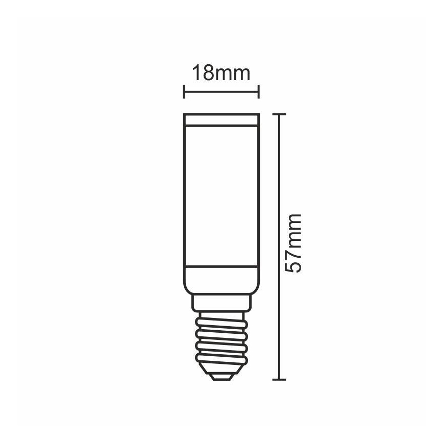 LED-lampa E14/5W/230V 4000K