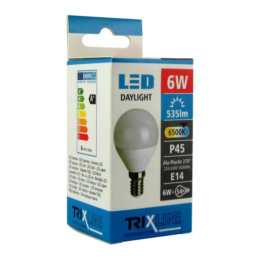 LED-lampa E14/6W/230V 6500K