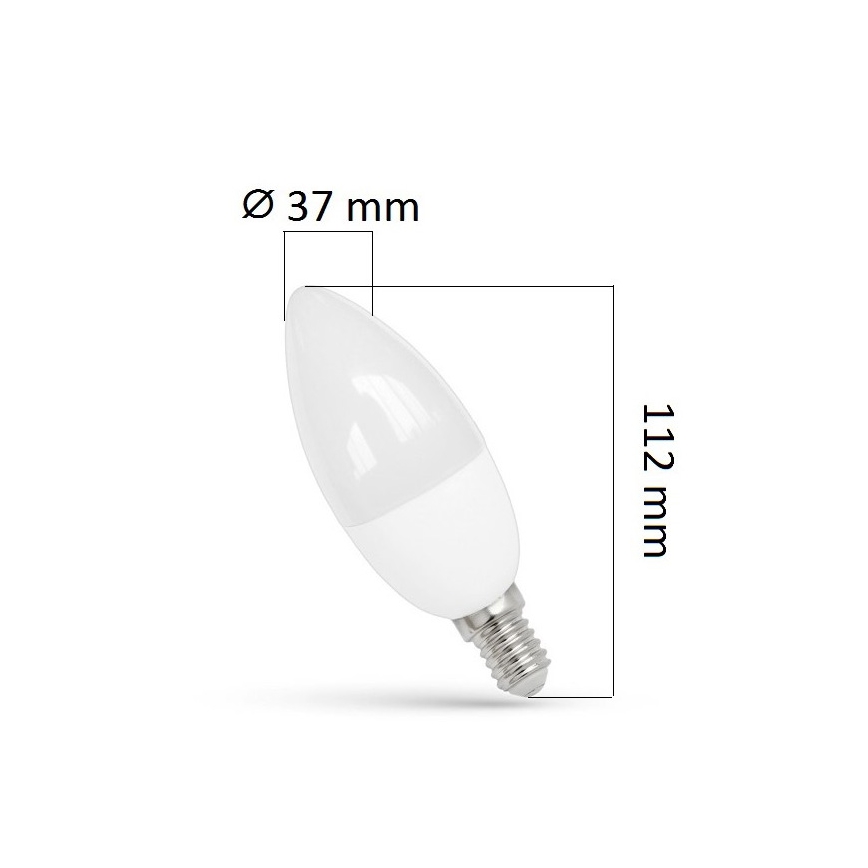 LED-lampa E14/8W/230V 3,000 K