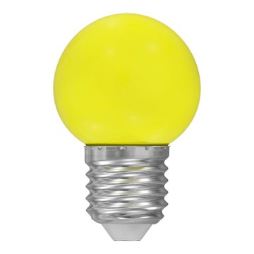 LED-lampa E27/1W/230V gul 5500-6500K