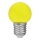 LED-lampa E27/1W/230V gul 5500-6500K