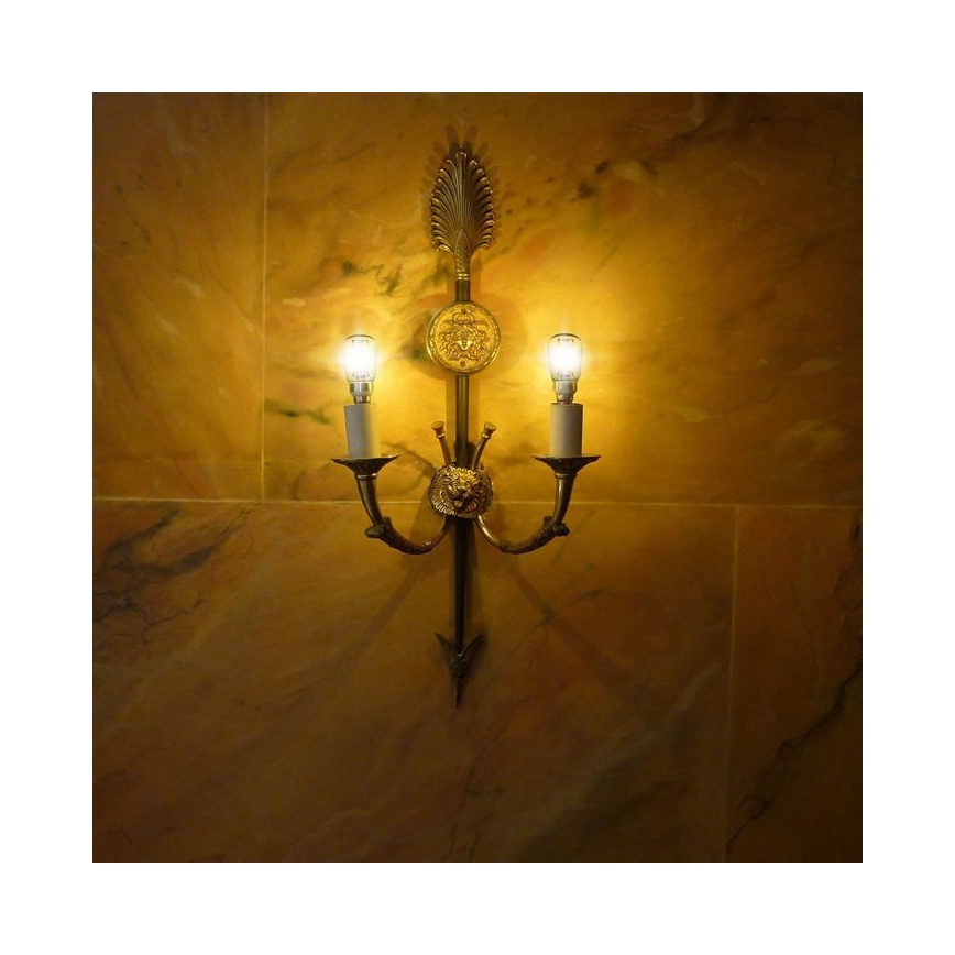 LED-lampa Filament ST26 E14/2W/230V 6500K