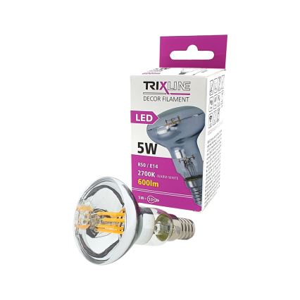 LED-lampa FILAMENT VINTAGE E14/5W/230V 2700K