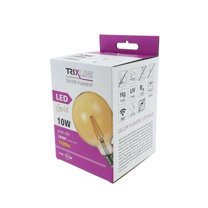 LED-lampa FILAMENT VINTAGE E27/10W/230V 2000K