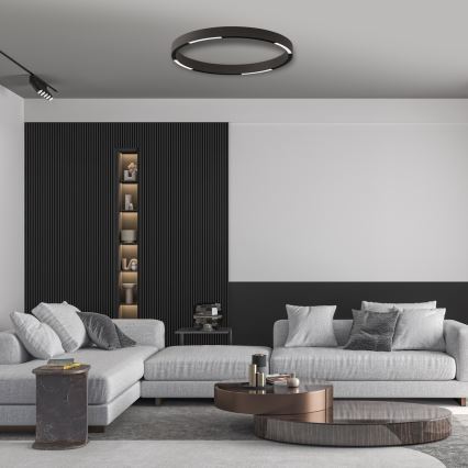 LED-lampa För skensystem MAGNETIC TRACK LED/10W/48V 3000K svart