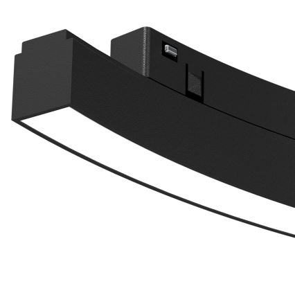 LED-lampa För skensystem MAGNETIC TRACK LED/10W/48V 3000K svart
