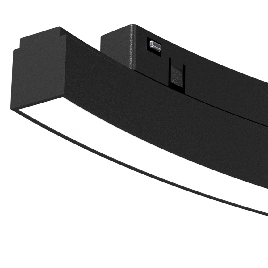 LED-lampa För skensystem MAGNETIC TRACK LED/10W/48V 3000K svart