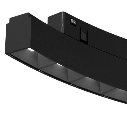 LED-lampa För skensystem MAGNETIC TRACK LED/6W/48V 4000K svart