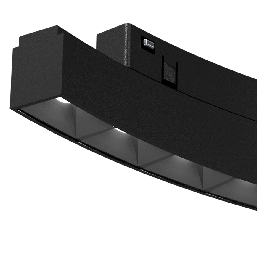LED-lampa För skensystem MAGNETIC TRACK LED/6W/48V 4000K svart
