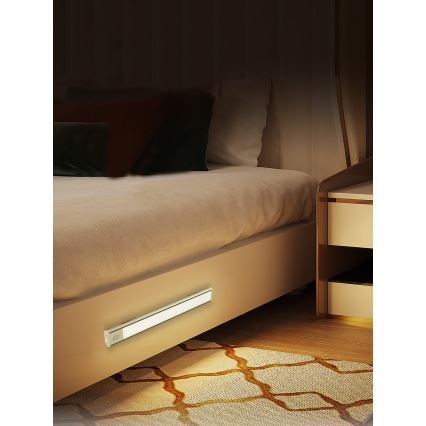 LED lampa för undersidan av köksskåp CABINET-4 med PIR sensor LED/1,5W/230V 4000K