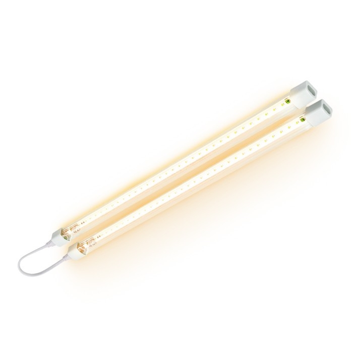 LED lampa för undersidan av köksskåp för att odla växter GROWLY 2xLED/8,5W/230V vit