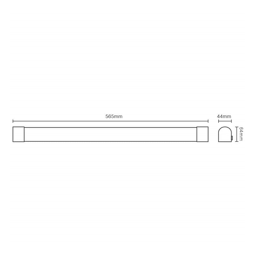 LED lampa för undersidan av köksskåp LED/15W/230V IP44