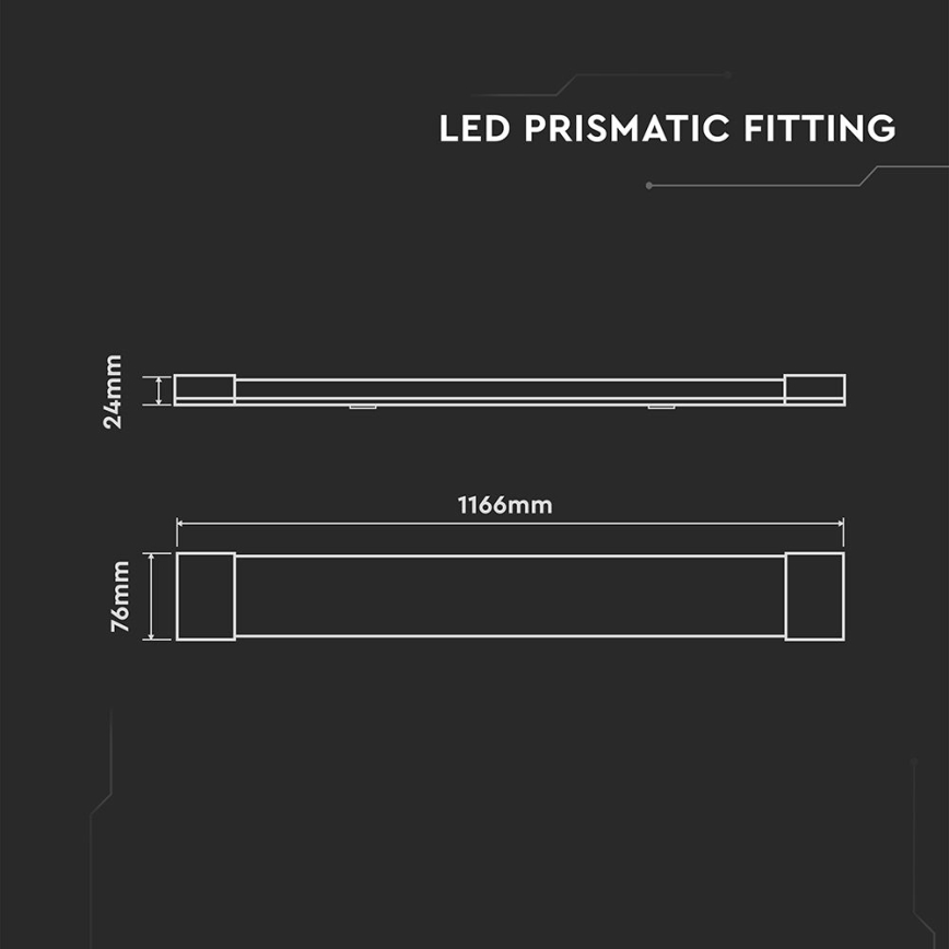 LED lampa för undersidan av köksskåp LED/40W/230V 4000K 116 cm
