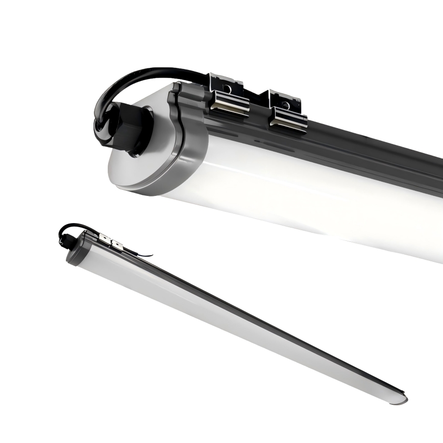 LED lampa för undersidan av köksskåp LED/60W/230V 6000K 120 cm IP65 svart