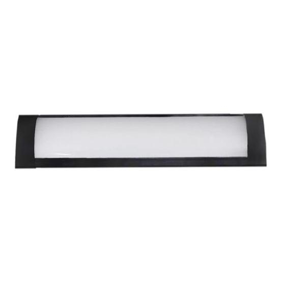 LED lampa för undersidan av köksskåp QTEC LED/9W/230V 30 cm svart