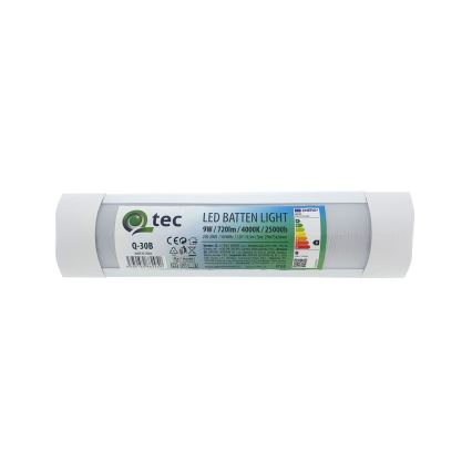 LED lampa för undersidan av köksskåp QTEC LED/9W/230V 30 cm vit