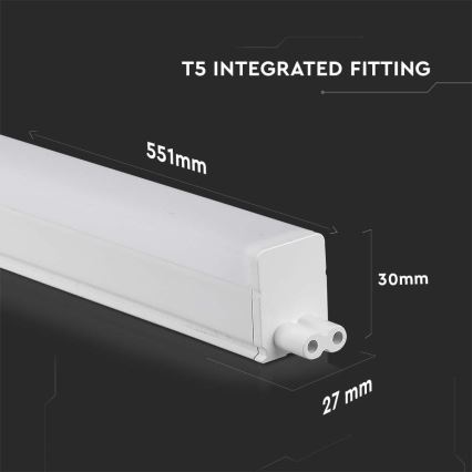 LED lampa för undersidan av köksskåp SAMSUNG CHIP LED/7W/230V 3000K 55 cm