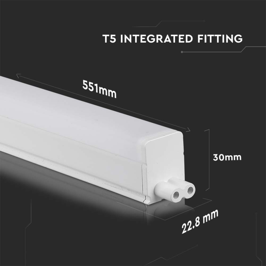 LED lampa för undersidan av köksskåp SAMSUNG CHIP LED/7W/230V 4000K 55 cm