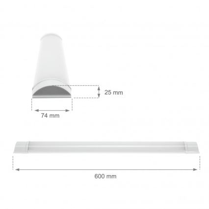 LED lampa för undersidan av köksskåp VIGA LED/14W/230V 3000K vit