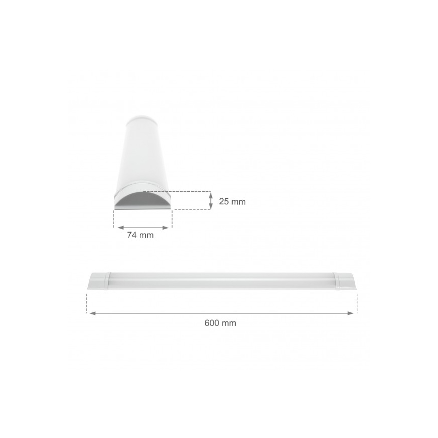 LED lampa för undersidan av köksskåp VIGA LED/14W/230V 3000K vit