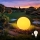 LED-lampa för utomhusbruk GLOBO 1xE27/9W/230V diameter 40 cm IP44