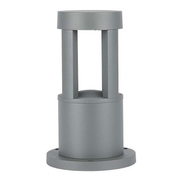 LED-lampa för utomhusbruk LED/10W/230V 25cm 3000K IP65 grå
