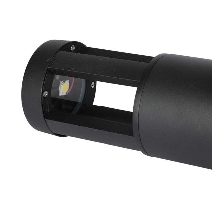 LED-lampa för utomhusbruk LED/10W/230V 25cm 6400K IP65 svart