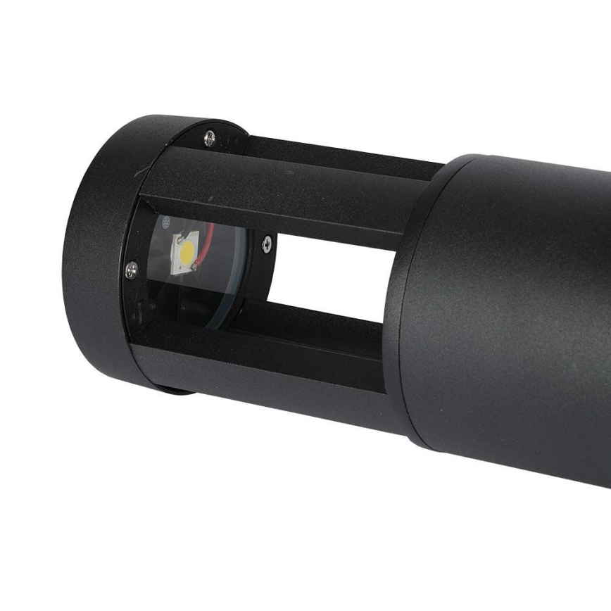 LED-lampa för utomhusbruk LED/10W/230V 25cm 6400K IP65 svart