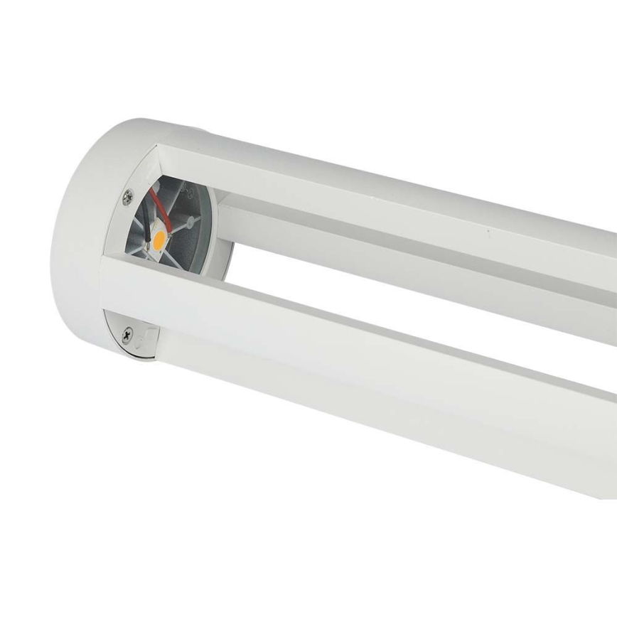 LED-lampa för utomhusbruk LED/10W/230V 80cm 4000K IP65 vit