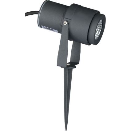 LED-lampa för utomhusbruk LED/12W/100-240V IP65 3000K grå